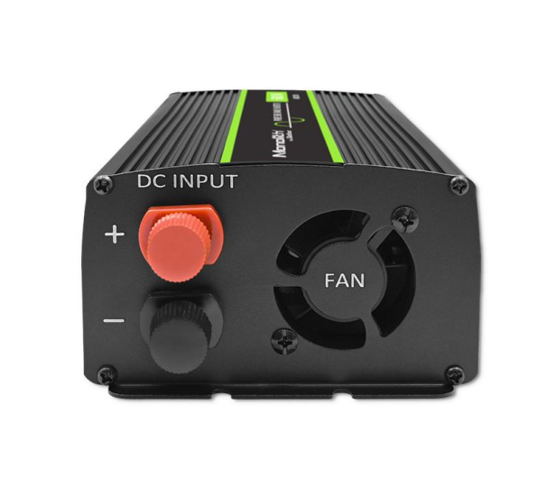 Qoltec Przetwornica napięcia 300W/600W 24V na 230V Czysty Sin - 1144889 - zdjęcie 2